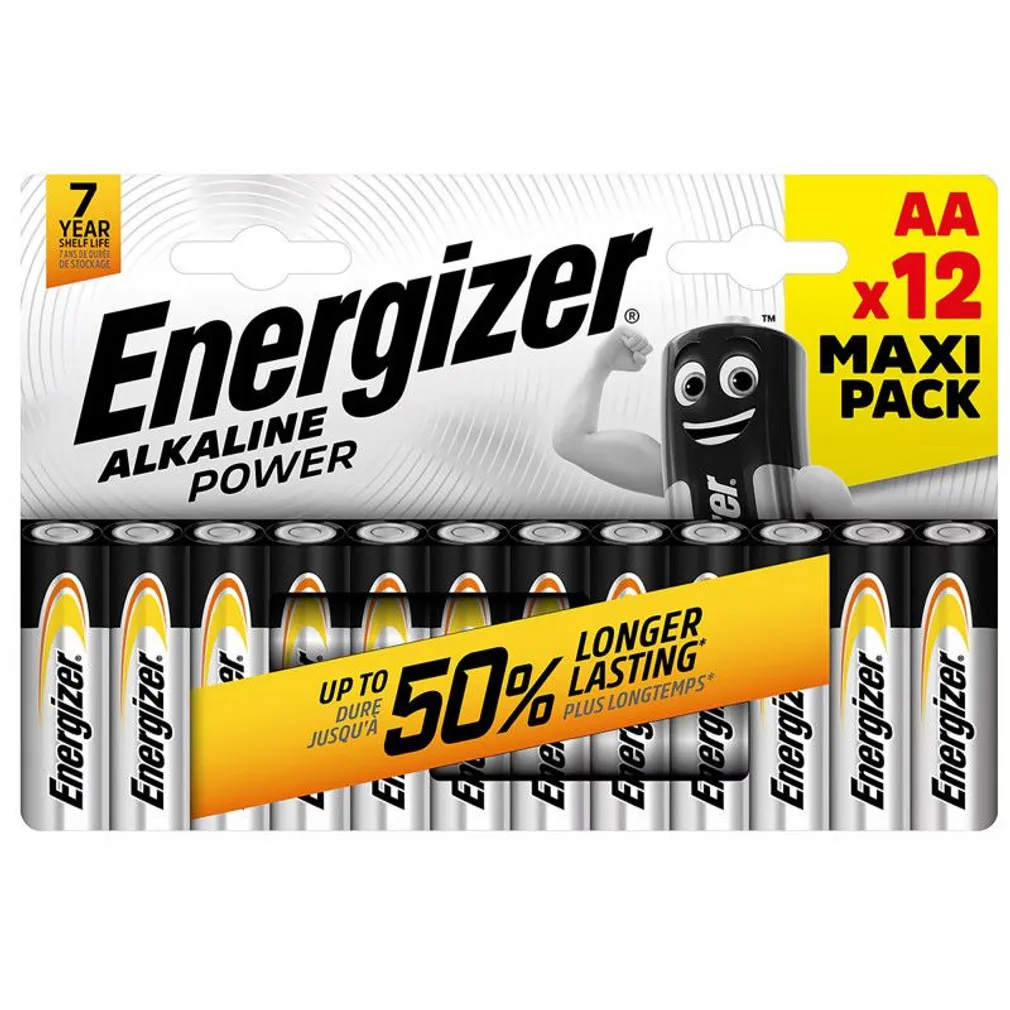 PATAREI ENERGIZER ALKALAIN POWER AA 12TK PAKIS