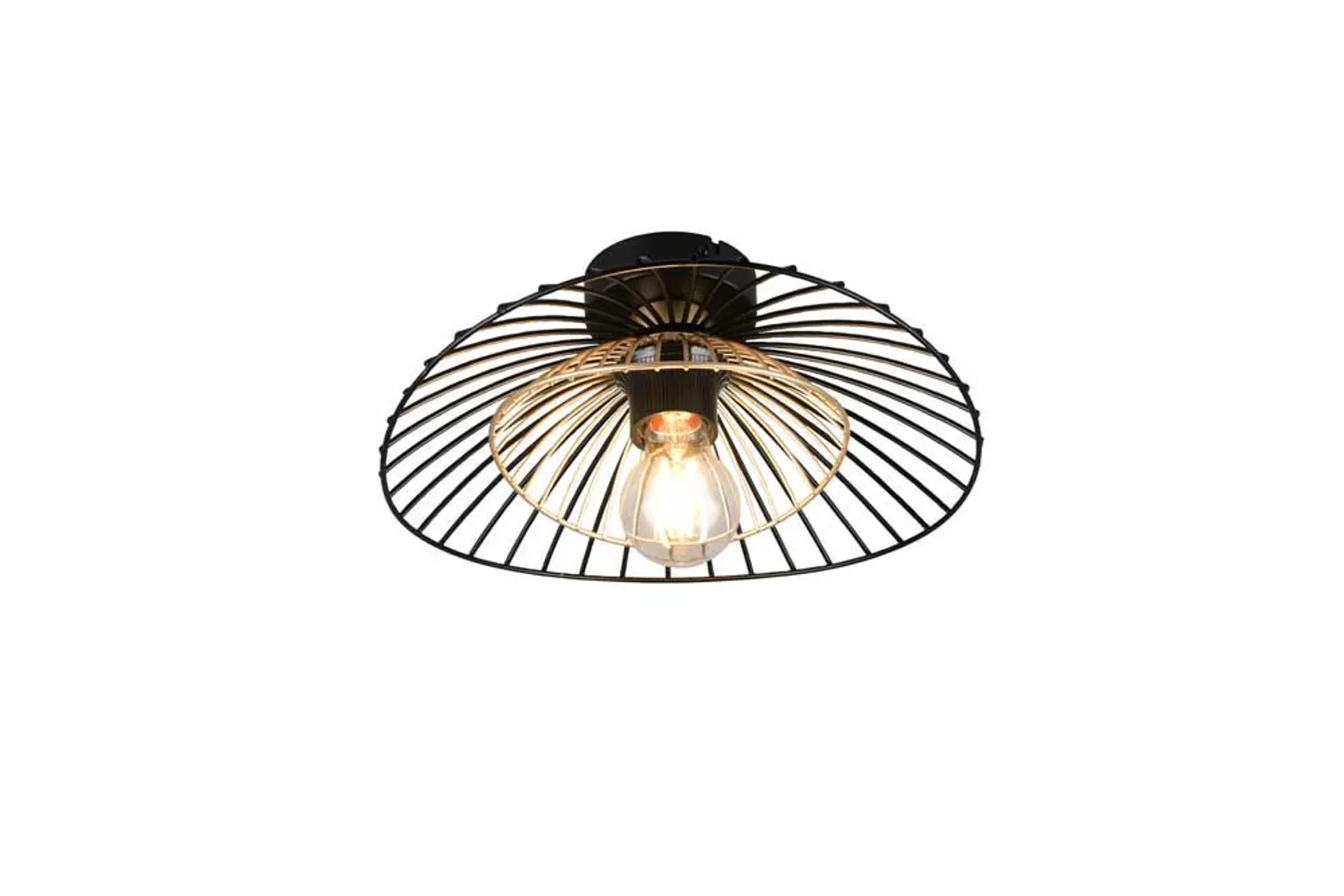 LAELAMP REALITY LAURIS E27 MATT MUST/KULDNE
