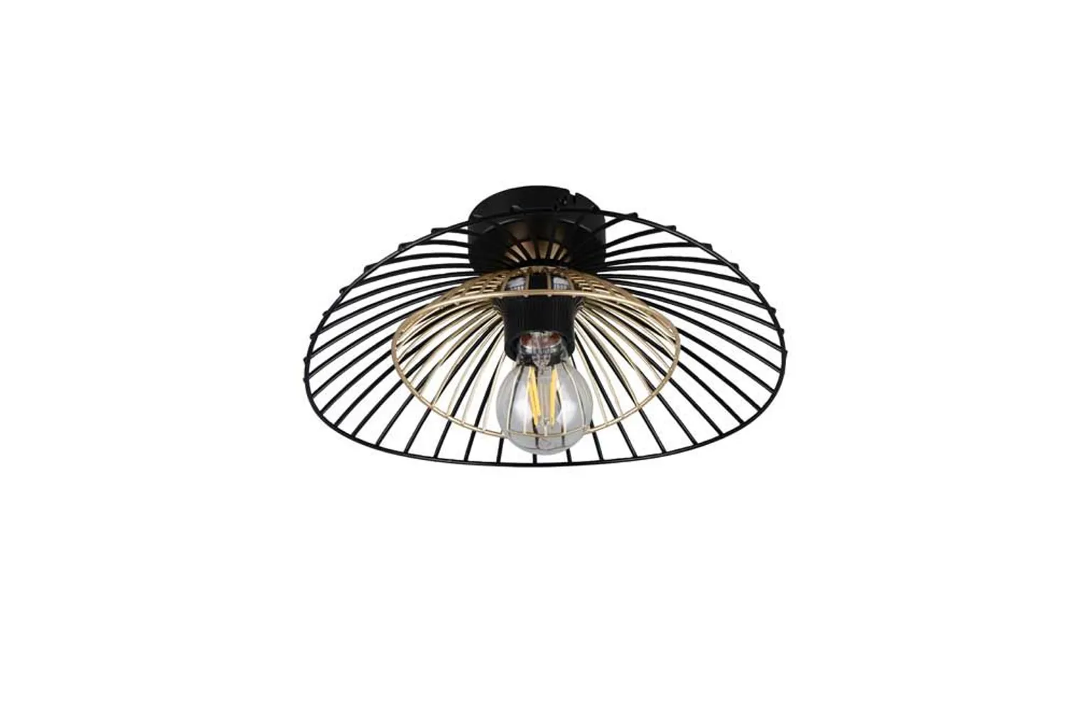 LAELAMP REALITY LAURIS E27 MATT MUST/KULDNE