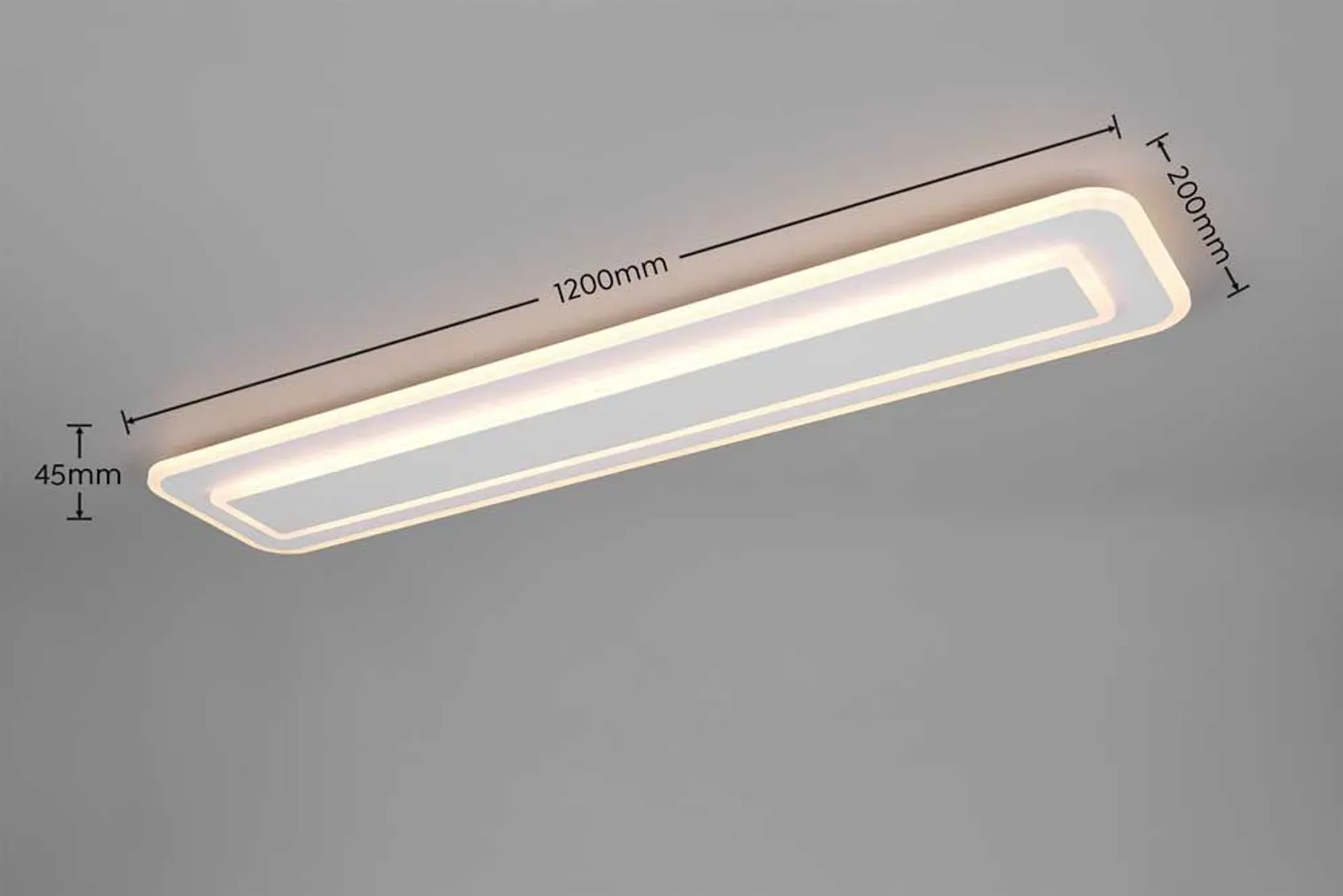 LAELAMP TRIO RIVA LED 90CM MATT VALGE