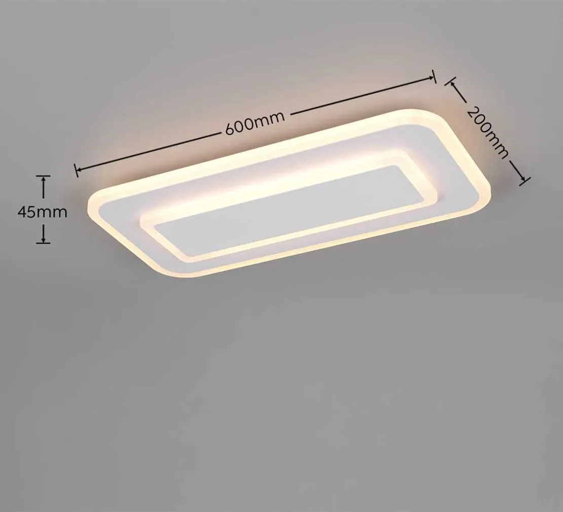 LAELAMP TRIO RIVA LED 40CM MATT VALGE