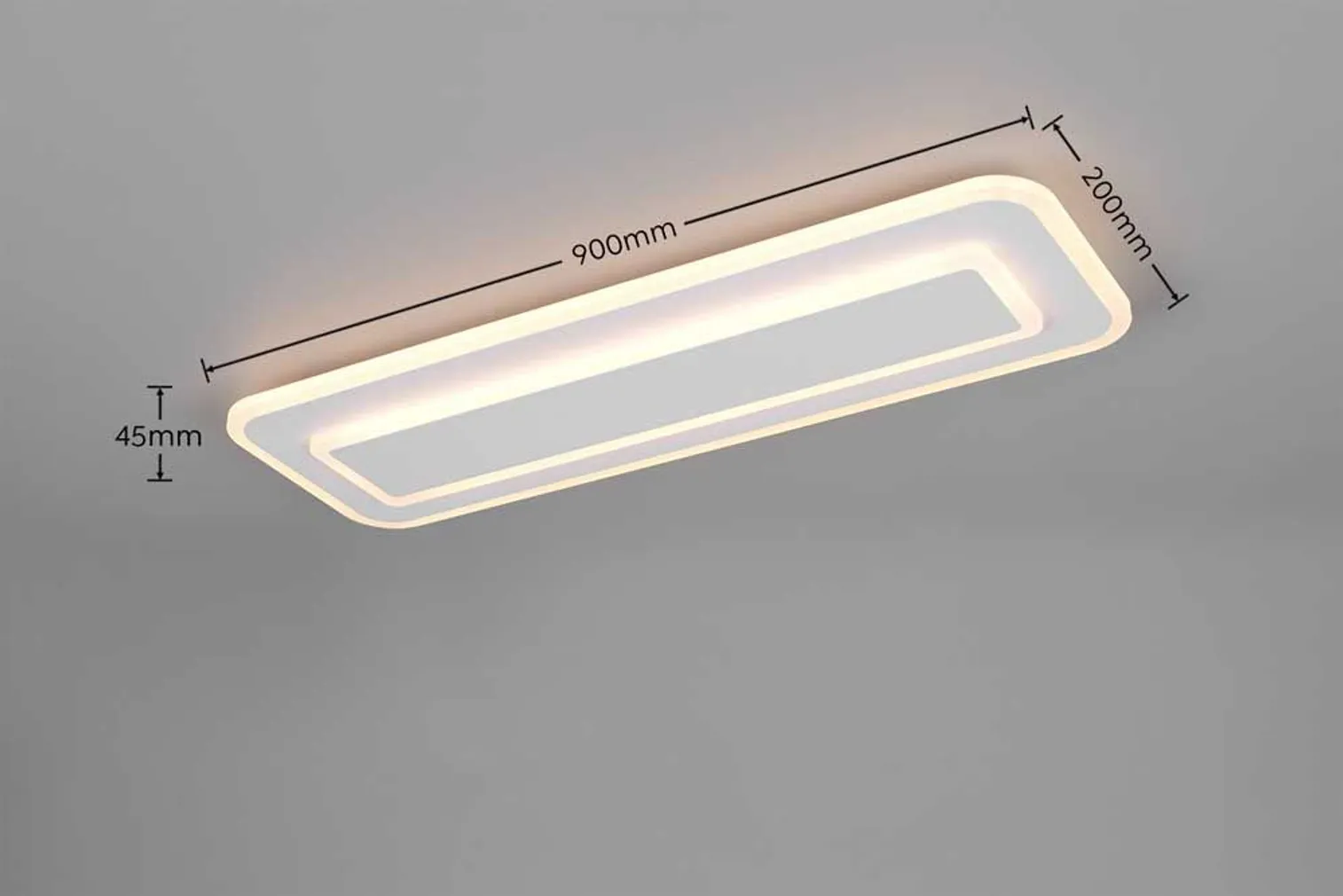 LAELAMP TRIO RIVA LED 60CM MATT VALGE