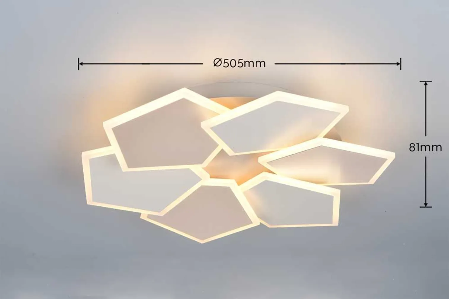 LAELAMP TRIO ZAYA LED 50CM PRUUN