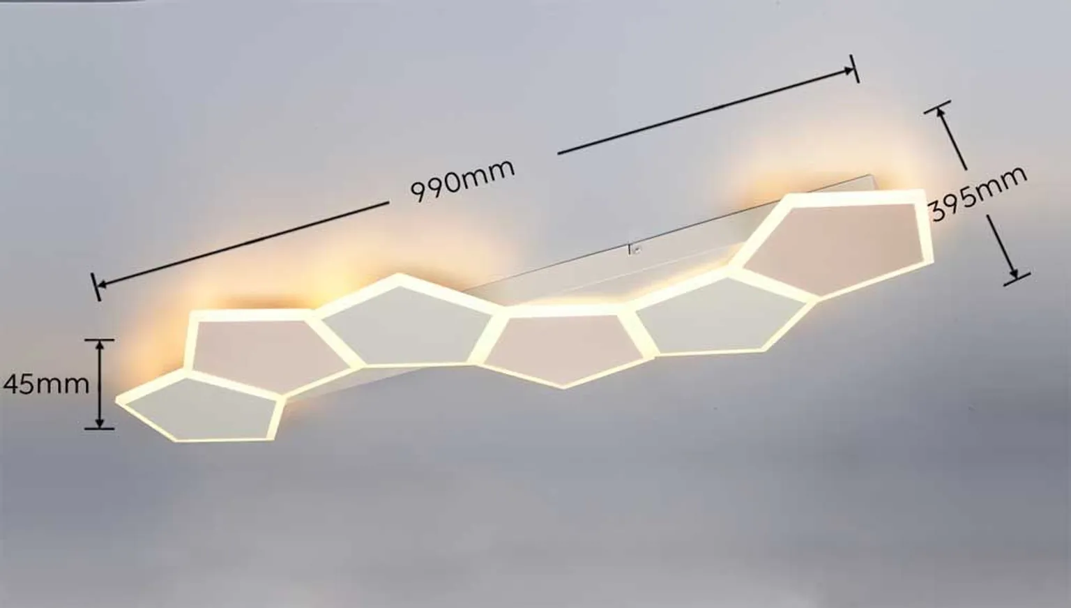 LAELAMP TRIO ZAYA LED 100CM PRUUN