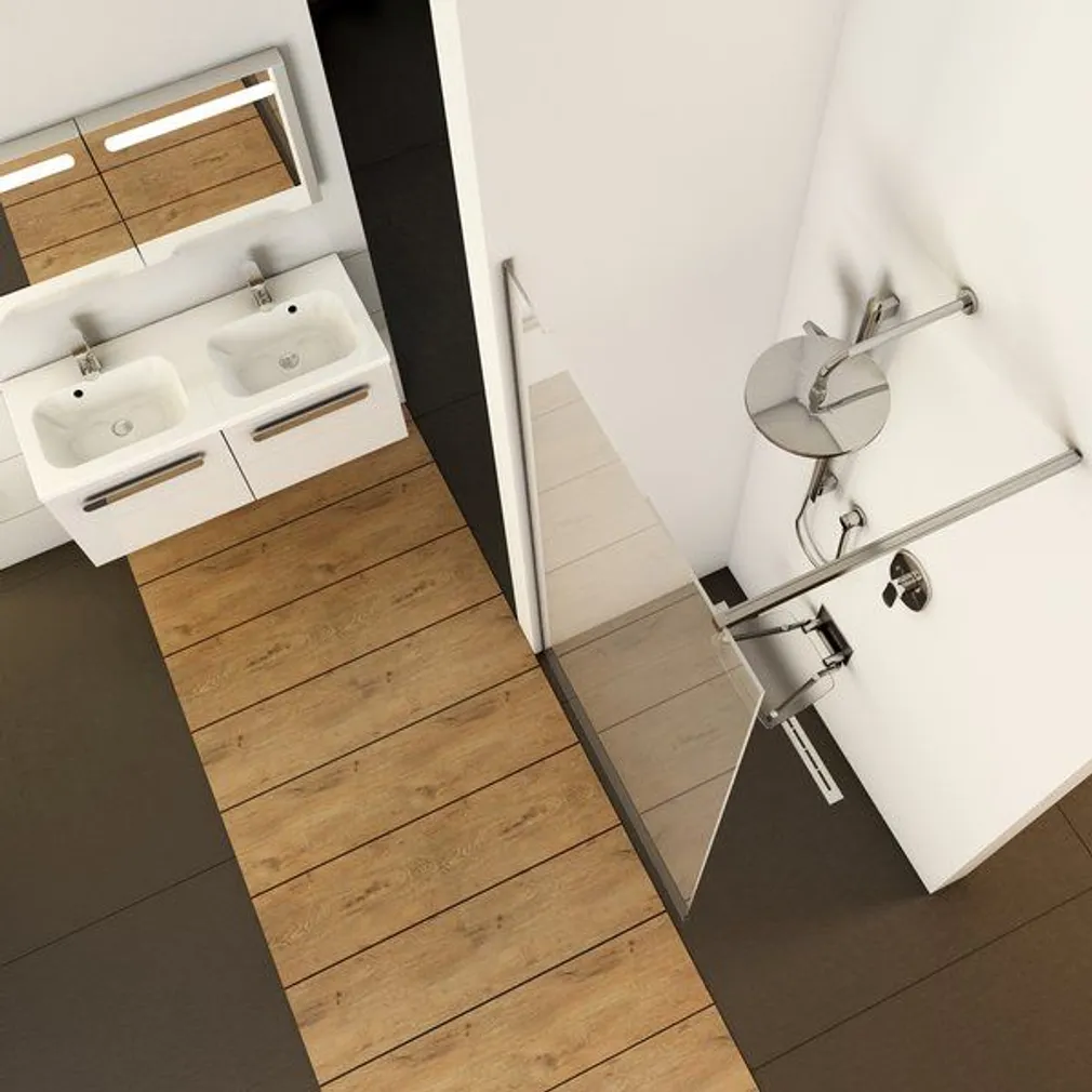 DUŠISEIN RAVAK WALK-IN KOMPLEKT 70 KROOM
