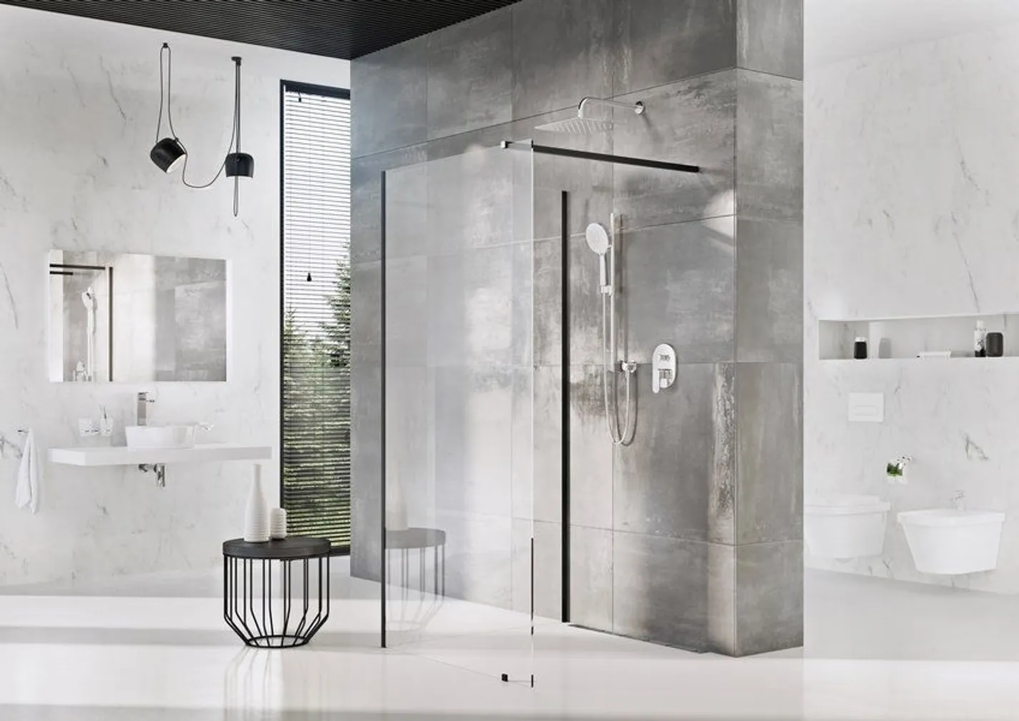 DUŠINURK RAVAK WALK-IN KOMPLEKT 120X80 MUST