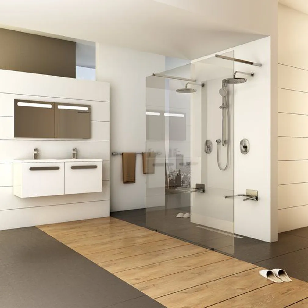 DUŠISEIN RAVAK WALK-IN KOMPLEKT 140 KROOM