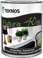 MÖÖBLIVÄRV TEKNOS FUTURA 40 0,9L VALGE POOLLÄIKIV