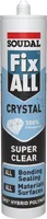 LIIMHERMEETIK SOUDAL FIX ALL CRYSTAL 290ML LÄBIPAISTEV
