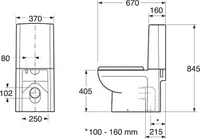 WC-POTT GUSTAVSBERG ARTIC 4300 TAHAJOOKS SUJUVALT SULGUV PRILL-LAUD