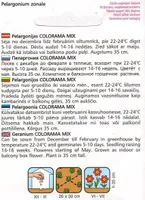 LILLESEEME PELARGOONIA SEGU 0,2 G