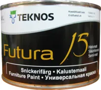 MÖÖBLIVÄRV TEKNOS FUTURA 15 0,45L VALGE POOLMATT
