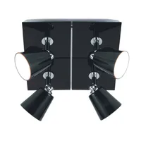 LAELAMP NERO 4-NE 4X40W G9 MUST