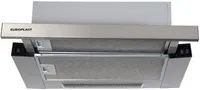 ÕHUPUHASTI EURO H500 60CM 420M3/H SAHTLIGA 2X25W INOX