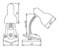 LAUALAMP KANLUX SUZI HR-60-BL 60W,E27 SININE