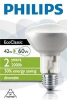 HALOGEENLAMP ECO CLASSIC NR80 E27 42W 230V PHILIPS