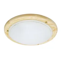 PLAFOON TIVA 2X60W 350MM E27 220V IP20 MÄND