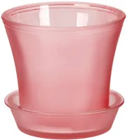 ORHIDEEPOTT KLAASIST MATT ROOSA Ø15CM