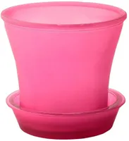 ORHIDEEPOTT KLAASIST MATT ROOSA Ø15CM