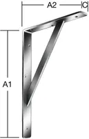 RIIULIKANDUR 500 X 330 MM TUGEVDUSEGA / VALGE