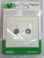 ANTENNI PPESA LÄBIV TV/R KREEM SEDNA