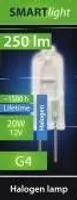 HALOGEENLAMP 20W G4 12V