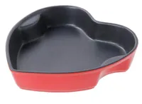 AHJUVORM SÜDAMEKUJULINE PUNANE