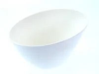 LILLEPOTIÜMBRIS BRUSSELS DIAMOND OVAAL 20CM VALGE