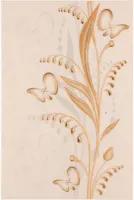 KERAAMILINE DEKOORPLAAT NARCISSUS BEEŽ 20X30CM