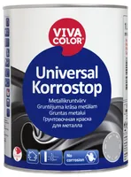 METALLIKRUNTVÄRV VIVACOLOR UNIVERSAL KORROSTOP 1L HALL MATT