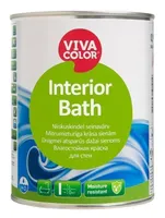 SEINAVÄRV VIVACOLOR INTERIOR BATH 0,9L VALGE POOLLÄIKIV