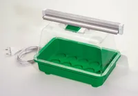 MINIKASVUHOONE LUMIO 29X19X19CM, VALGUSTUSEGA, 12 W