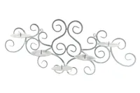 METALLIST KÜÜNLAHOIDJA 5-LE KÜÜNLALE VALGE 23,5CM