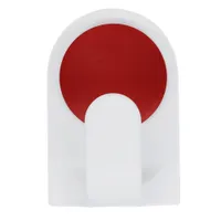 NAGI 40X27X20MM VALGE-PUNANE 4TK KLEEBITAV