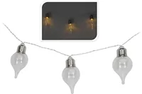 VALGUSKETT LAMBIPIRNID 10 LED SOE VALGE 1,5M LÄBIPAISTEV KAABEL