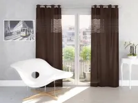 KARDIN SPLENDID FURIO ÖÖSIDEGA 285X280CM PRUUN POOLPIMENDAV