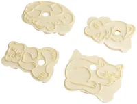 KÜPSISE-PIPARKOOGIVORM LOOMAD 4TK PAKIS