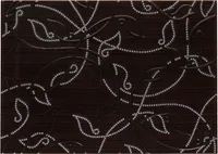 KERAAMILINE DEKOORPLAAT JAZZ PRUUN 25X35