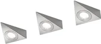 VALGUSTI TRIO LED 3X3W 3OSA MATT NIKKEL A+ 3X200LM 3000