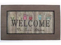 PORIMATT ECOMAT KUMMIST FLOCK 46X76CM ÖÖKULLID