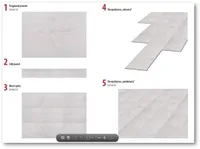 LAMINAATPARKETT TAMM VALGE NORTHERN 1-LIPP