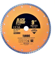 TEEMANTKETAS FINBULLET 230*2,6*7*22MM TURBO