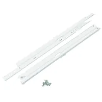 SAHTLISIINID 450MM VALGE, LÕPUNI AVANEVAD