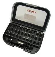 OTSIKUTE KMPL. 1/4" 31 OSA PH, PZ, TORX, SL, HEX