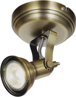 KOHTVALGUSTI BRERA 1R MESSING 1X50W GU10 VALGUSALLIKATA