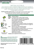 LILLESEEMNED JOHNSON’S SININE BAPTIISIA