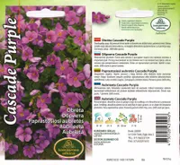 LILLESEEMNED KURZEMES SEKLAS AUBRIEETA CASCADE PURPLE 0,1G