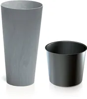 LILLEPOTIÜMBRIS TUBUS SLIM Ø40CM BETOON