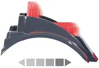 TRAKTOR SMOBY KÄRUGA PUNANE