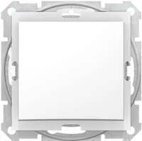 ÜHENE LÜLITI SEDNA RAAMITA SÜVISTATAV IP44 VALGE